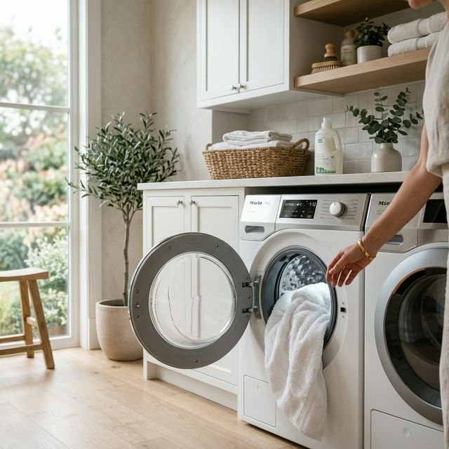 Modern laundry home